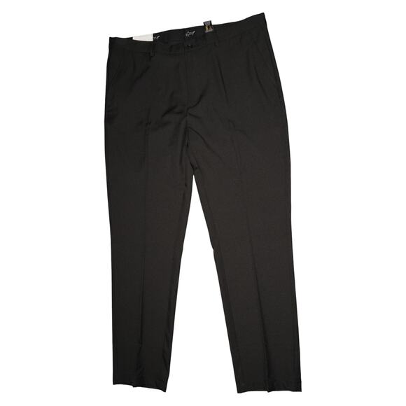 Greg Norman Ultimate Travel Pants Black & Khaki 38x34 Performance Stretch NWT - Picture 7 of 15